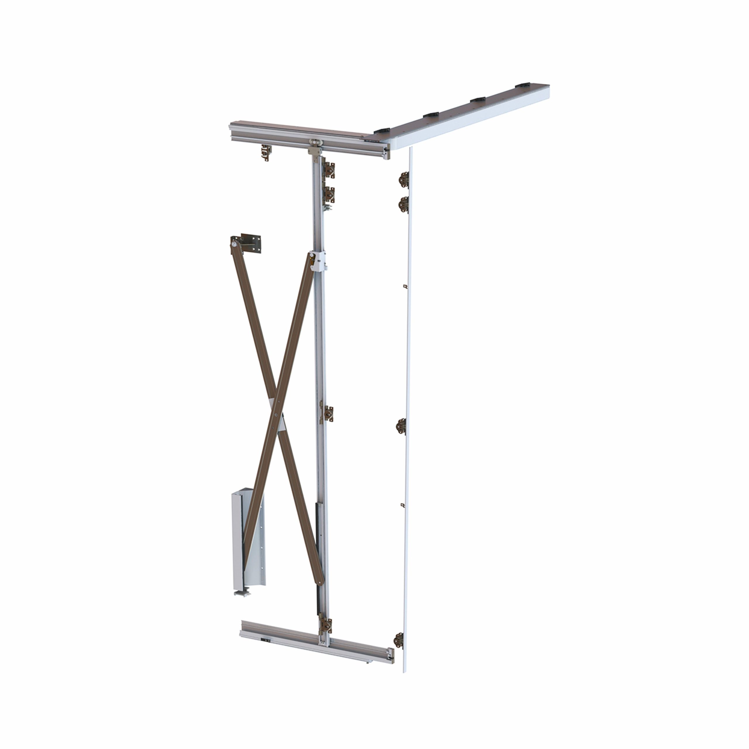 Set of fittings Folding Concepta with soft for sliding door HR Plus